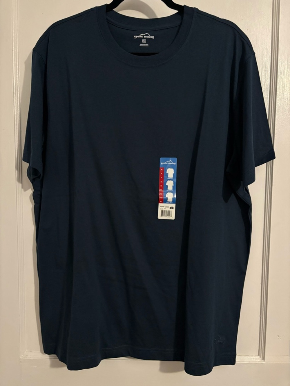 Eddie Bauer Navy Short-Sleeve Crew Tee